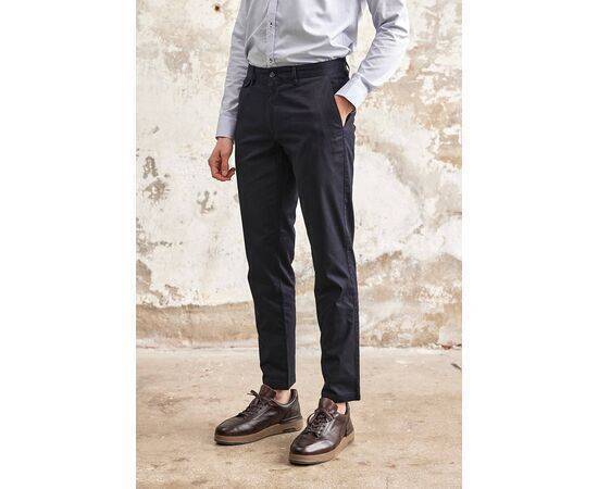 Gabardine Trousers with Side Pockets