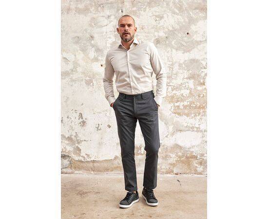 Gabardine Trousers with Side Pockets