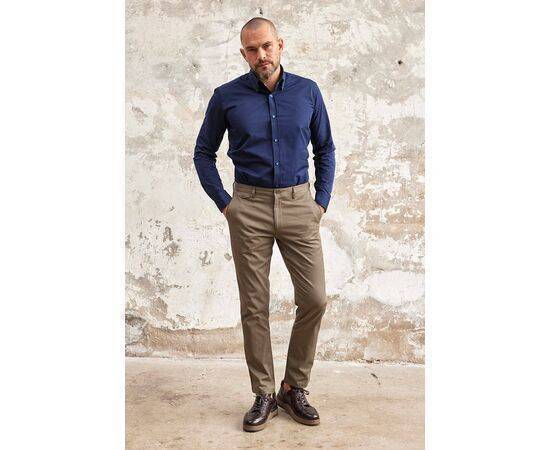 Gabardine Trousers with Side Pockets