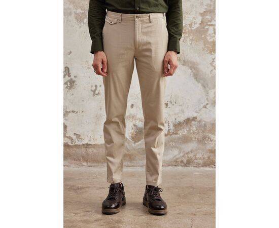 Gabardine Trousers with Side Pockets