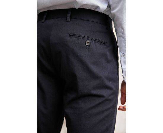 Gabardine Trousers with Side Pockets