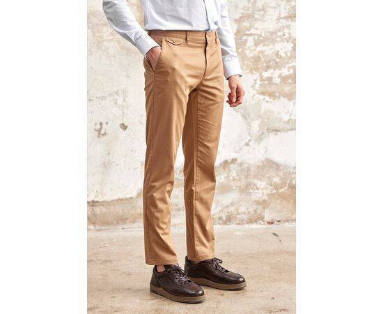 Gabardine Trousers with Side Pockets