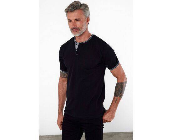 Magnificent Collar Short Sleeve T-Shirt