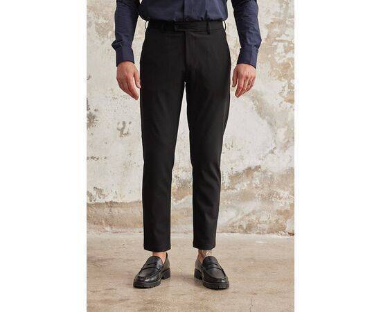 Fabric Trousers with Side Pockets