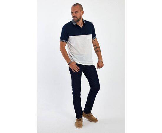 Polo Neck Short Sleeve T-shirt with Pocket