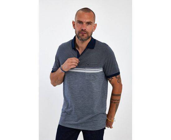 Polo Neck Short Sleeve T-shirt with Pocket