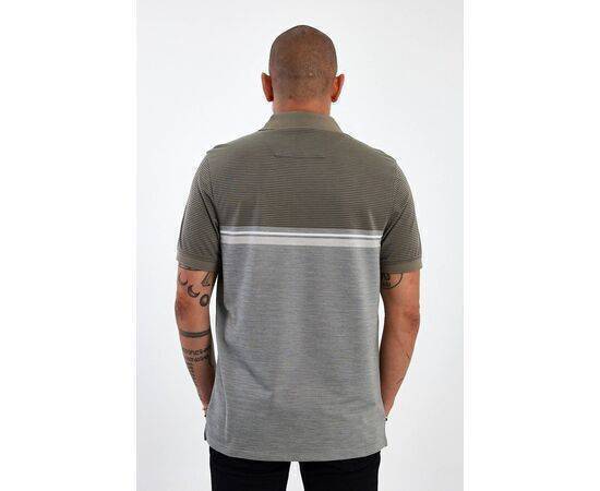 Polo Neck Short Sleeve T-shirt with Pocket