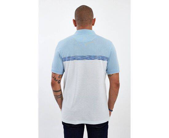 Polo Neck Short Sleeve T-shirt with Pocket