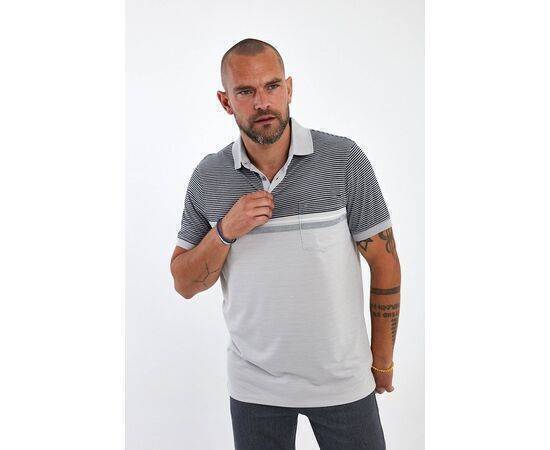 Polo Neck Short Sleeve T-shirt with Pocket