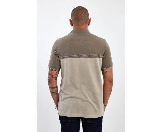 Polo Neck Short Sleeve T-shirt with Pocket