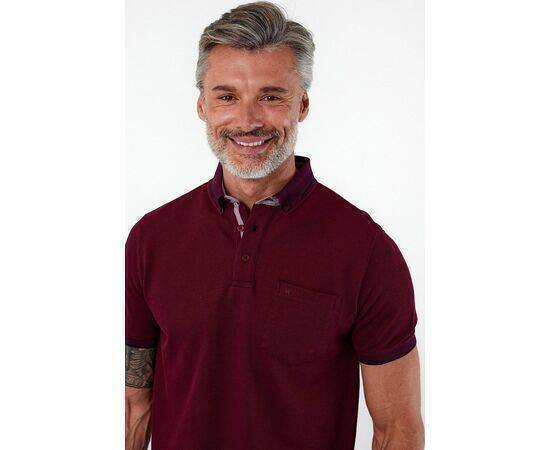 Polo Collar Short Sleeve T-Shirt with Pockets