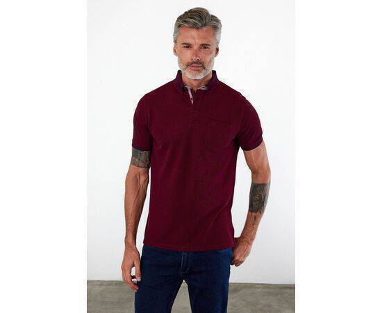 Polo Collar Short Sleeve T-Shirt with Pockets