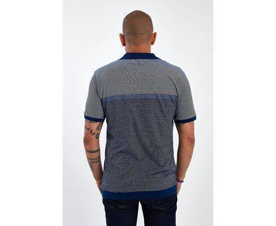 Zippered Polo Neck Short Sleeve T-shirt