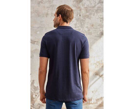 Zippered Polo Neck Short Sleeve T-Shirt