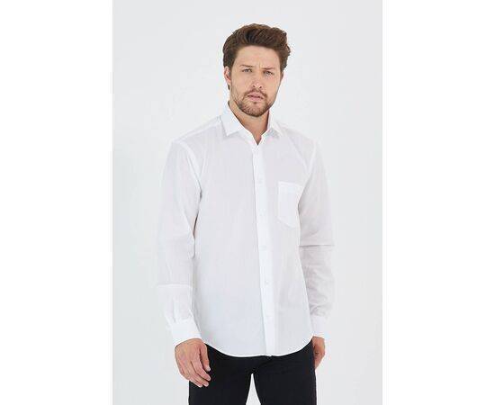 Classic Shirt with Long Sleeve & Pocket