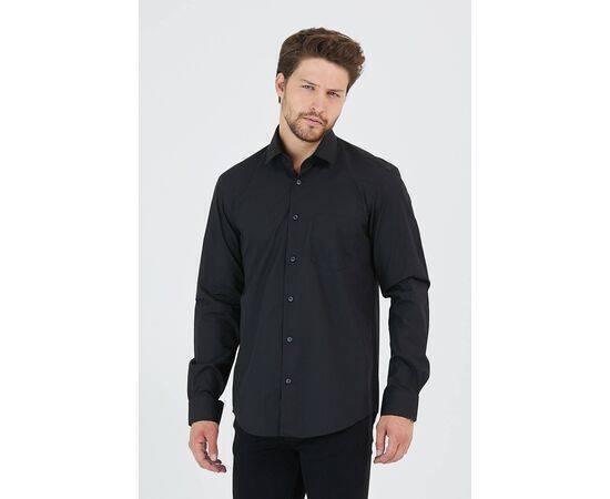 Classic Shirt with Long Sleeve & Pocket