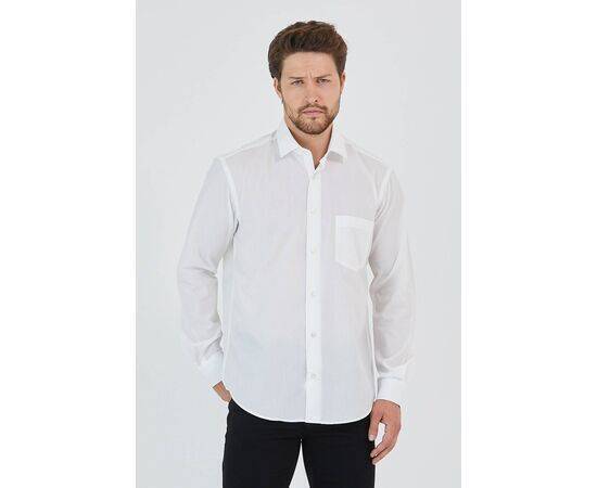 Classic Shirt with Long Sleeve & Pocket