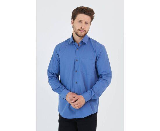 Classic Shirt with Long Sleeve & Pocket