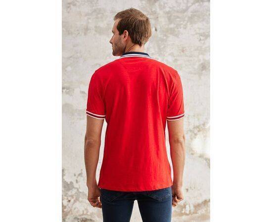 Striped Polo Neck Short Sleeve T-Shirt