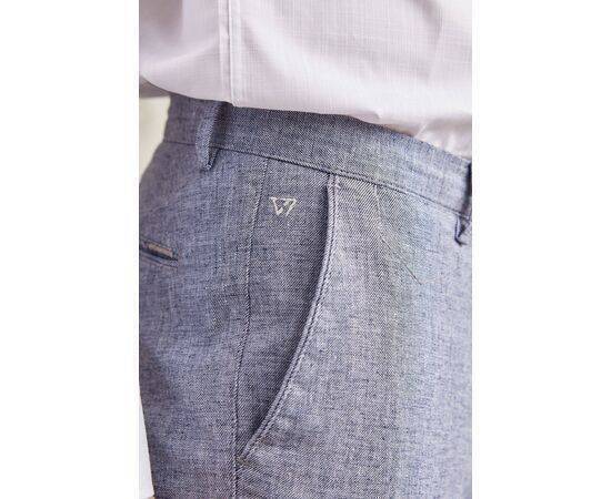 Linen Chino Trousers with Side Pockets