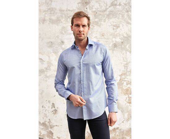 Italian Collar Long Sleeve Shirt