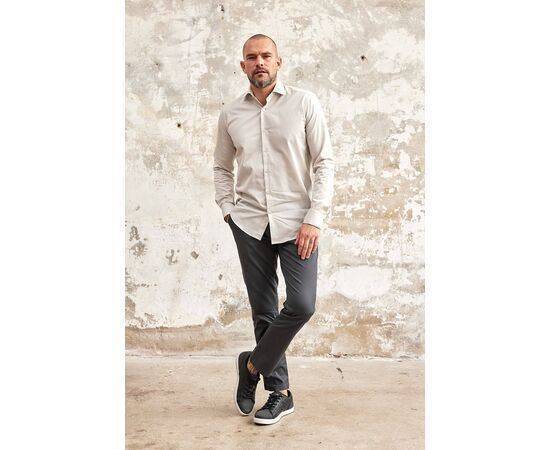 Italian Collar Long Sleeve Shirt