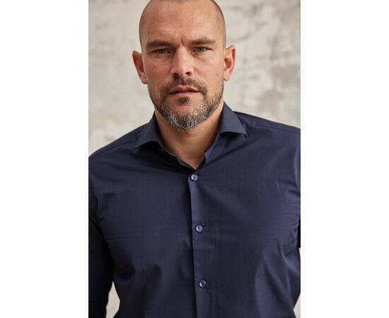 Italian Collar Long Sleeve Shirt