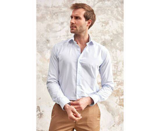 Italian Collar Long Sleeve Shirt