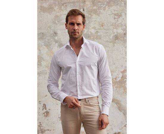 Italian Collar Long Sleeve Shirt