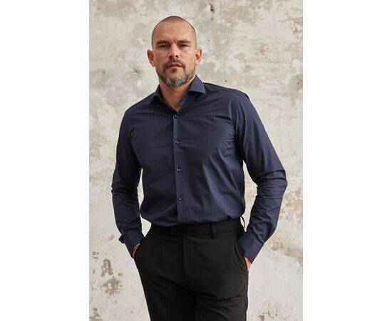 Italian Collar Long Sleeve Shirt