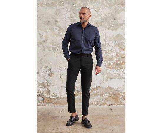 Fabric Trousers with Side Pockets