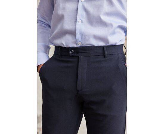 Fabric Trousers with Side Pockets