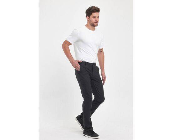 Regular Fit Chino Trousers with Side Pockets