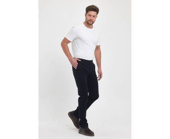 Regular Fit Chino Trousers with Side Pockets