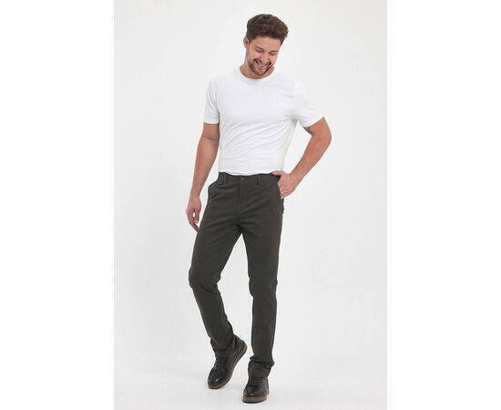 Regular Fit Chino Trousers with Side Pockets