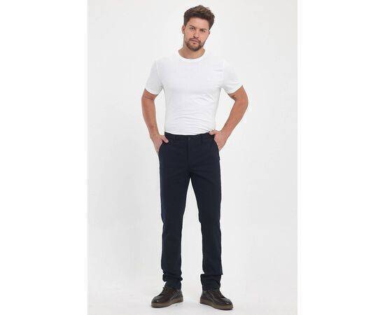 Regular Fit Chino Trousers with Side Pockets