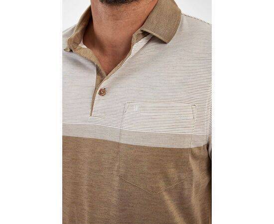 Polo Neck Short Sleeve T-shirt with Pocket