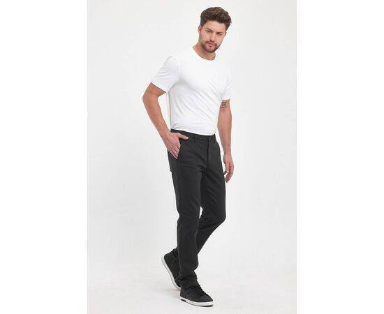 Regular Fit Chino Trousers with Side Pockets