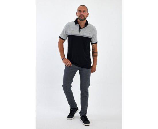 Polo Neck Short Sleeve T-shirt with Pocket