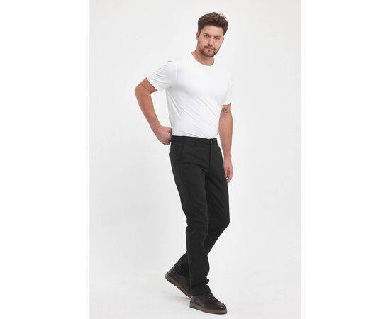 Regular Fit Chino Trousers with Side Pockets