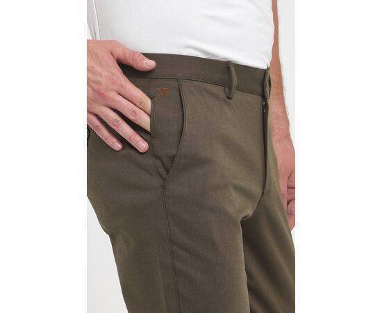 Regular Fit Chino Trousers with Side Pockets