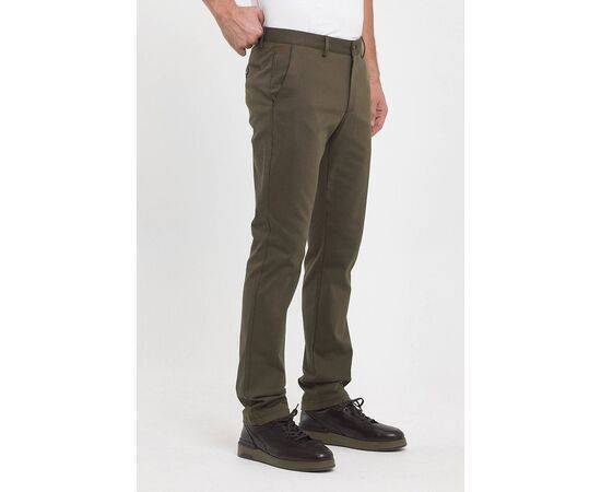 Regular Fit Chino Trousers with Side Pockets