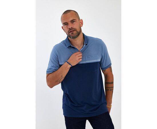 Polo Neck Short Sleeve T-shirt with Pocket