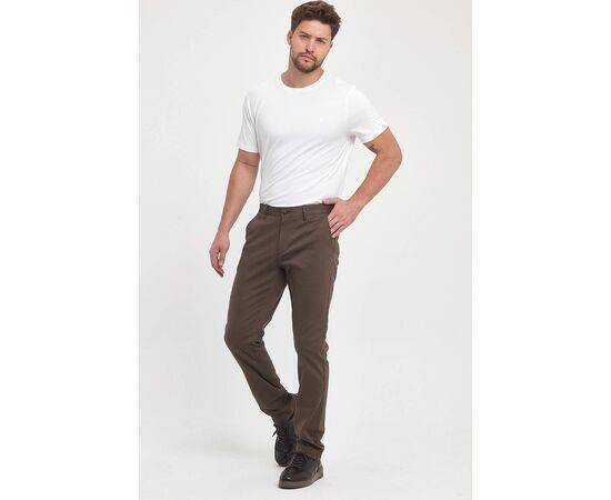 Regular Fit Chino Trousers with Side Pockets