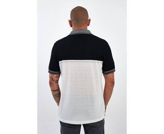 Polo Neck Short Sleeve T-shirt with Pocket