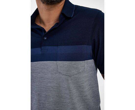 Polo Neck Short Sleeve T-shirt with Pocket