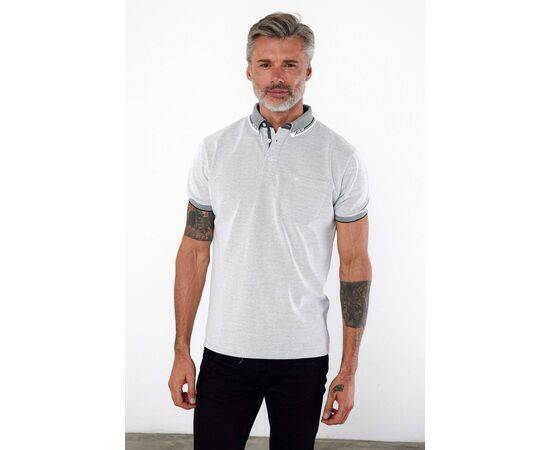 Polo Collar Short Sleeve T-Shirt with Pockets