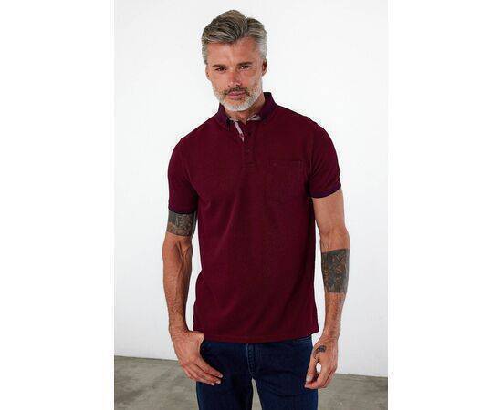 Polo Collar Short Sleeve T-Shirt with Pockets