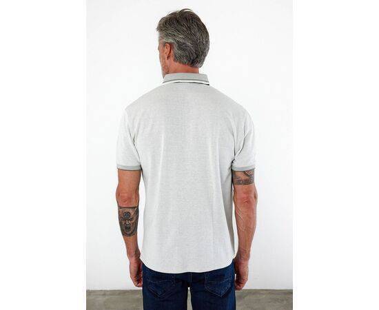 Polo Collar Short Sleeve T-Shirt with Pockets