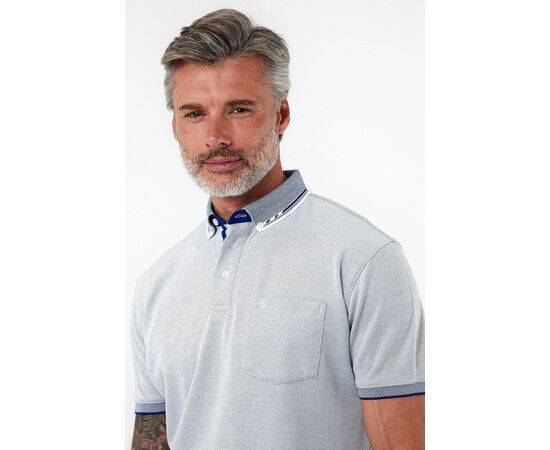 Polo Collar Short Sleeve T-Shirt with Pockets